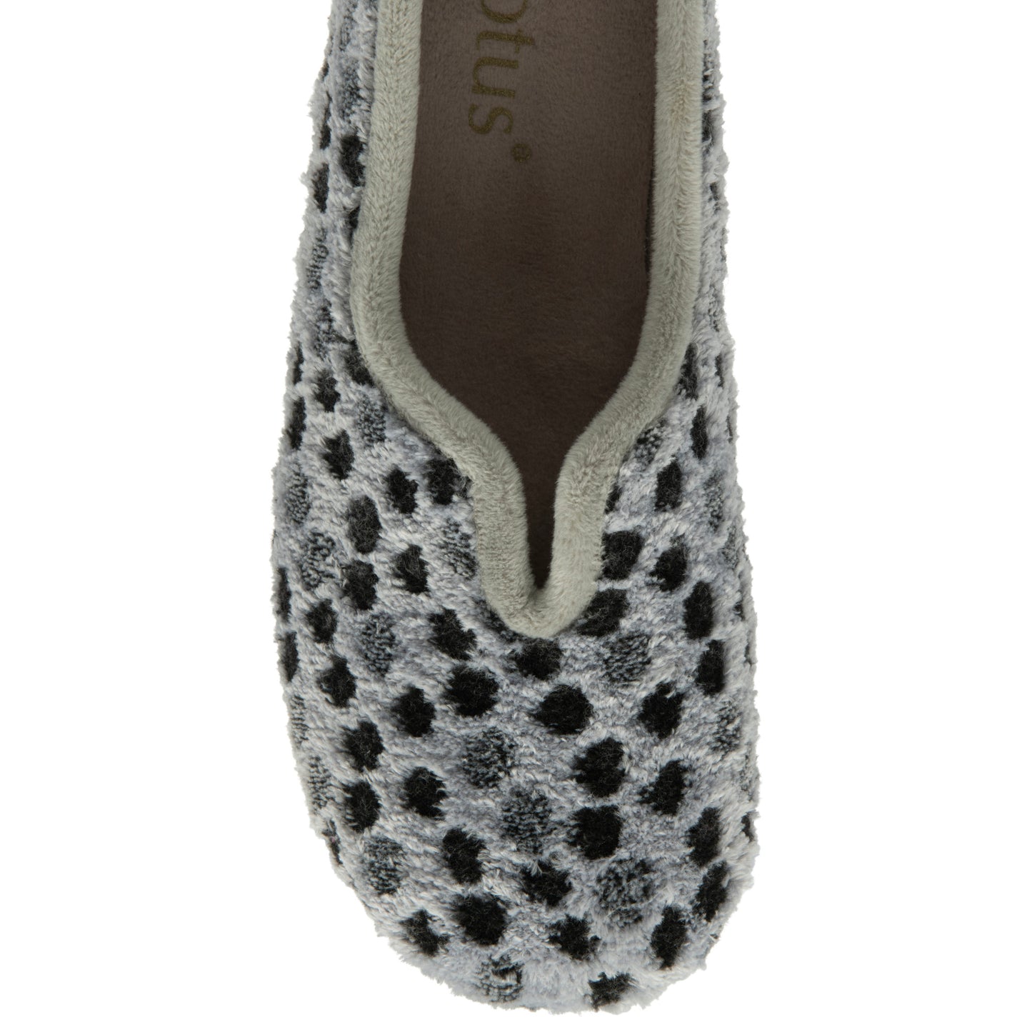 Lotus ULH088 Patty Grey Slippers