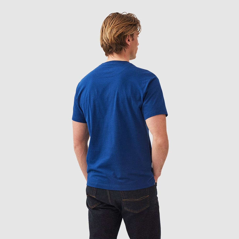 Rodd & Gunn Electric Blue Logo T-Shirt