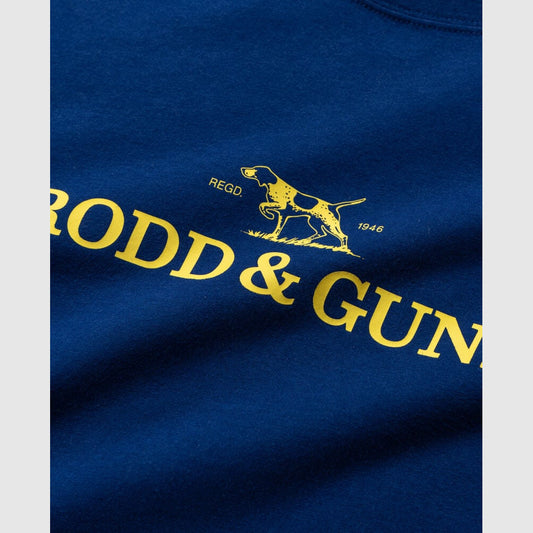 Rodd & Gunn Electric Blue Logo T-Shirt