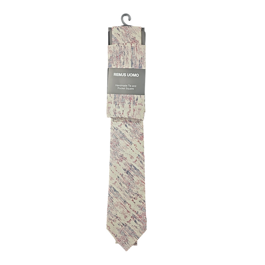 Remus Uomo Tp4876 91 Stone Tie & Pocket Square Set