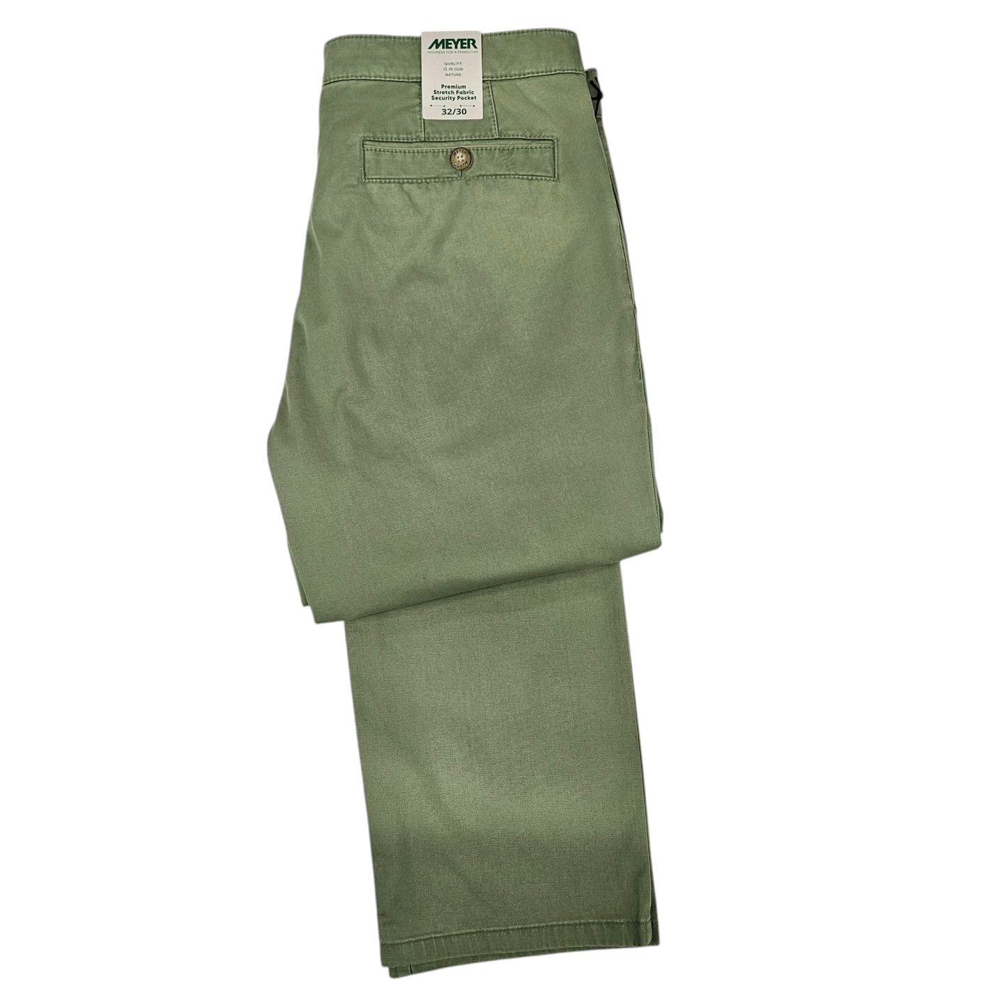 Meyer 5054 26 New York Green Trousers