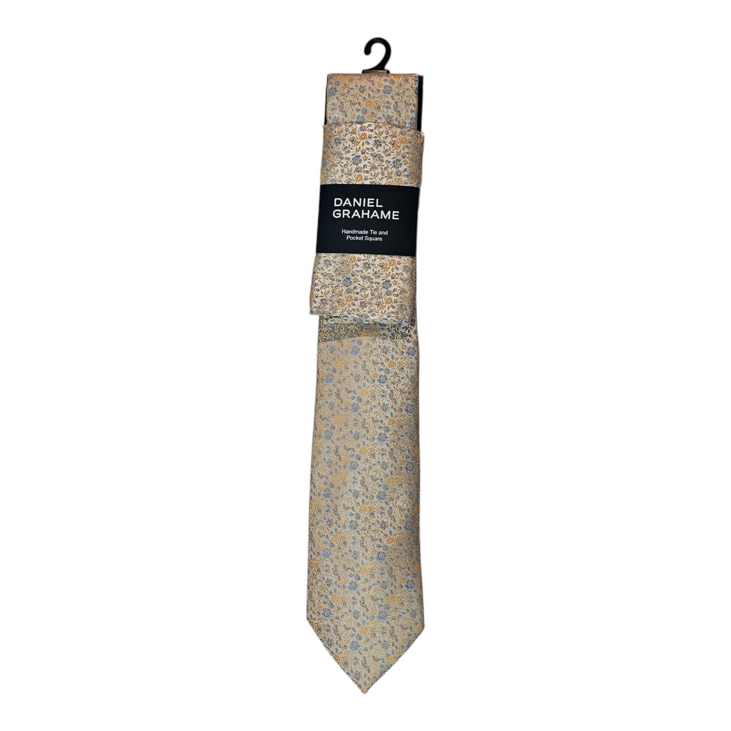 Daniel Grahame TP2373 51 Yellow Tie & Pocket Square Set