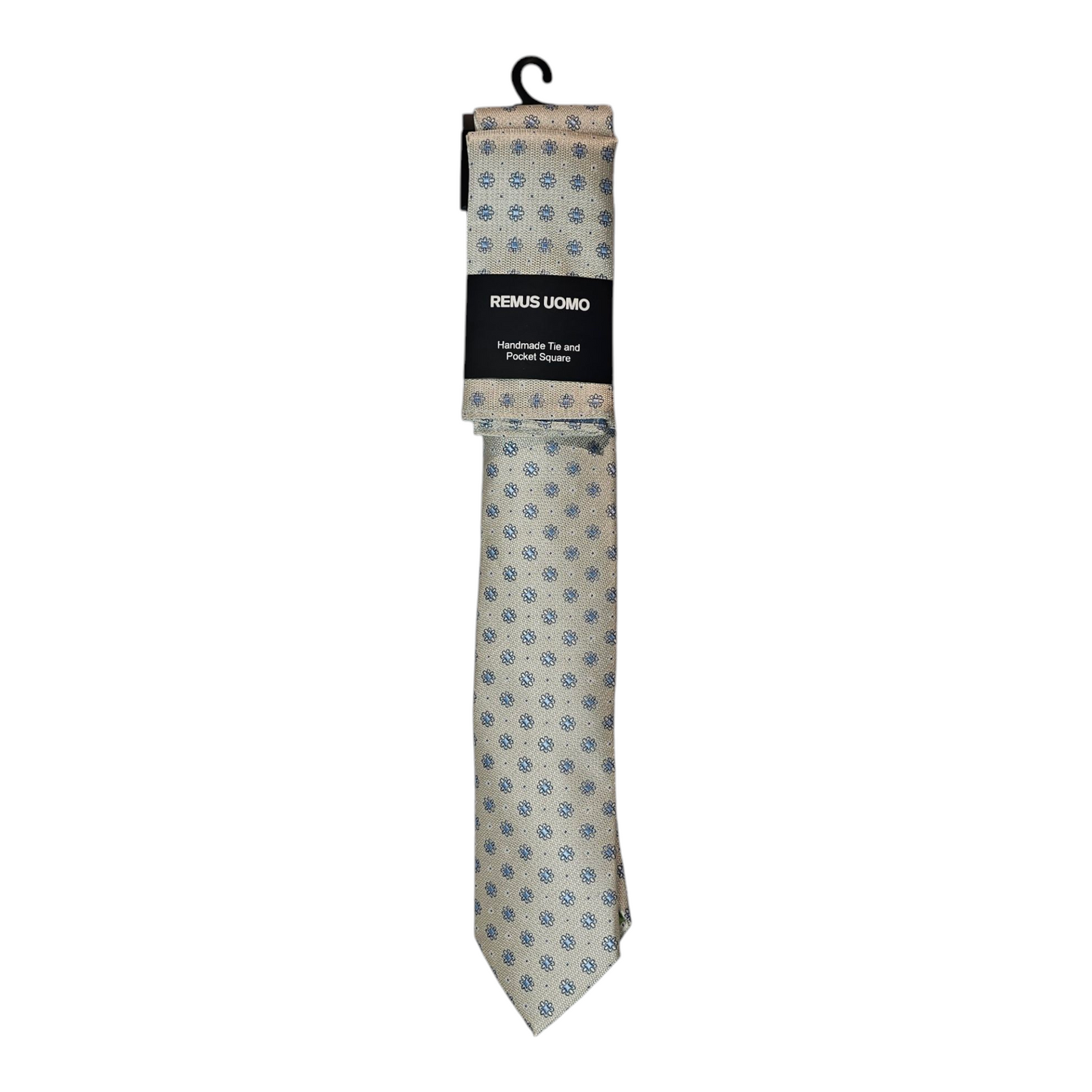 Remus Uomo TP4859 92 Stone Tie & Pocket Square Set