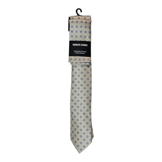 Remus Uomo TP4859 92 Stone Tie & Pocket Square Set