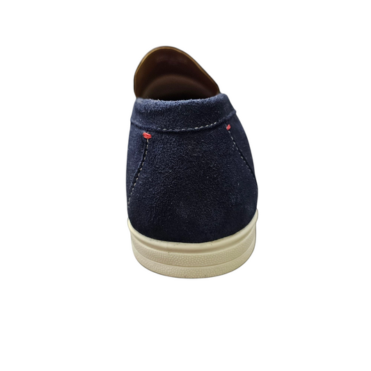 Sloane Rocca Suede Blue Loafer