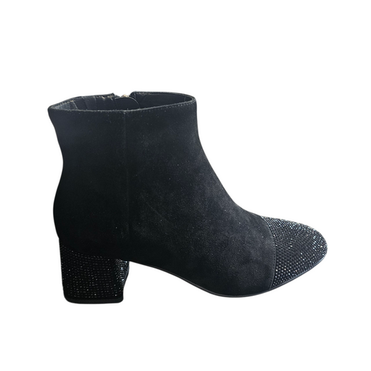 Loretta Vitale C1507 Black Suede Boots