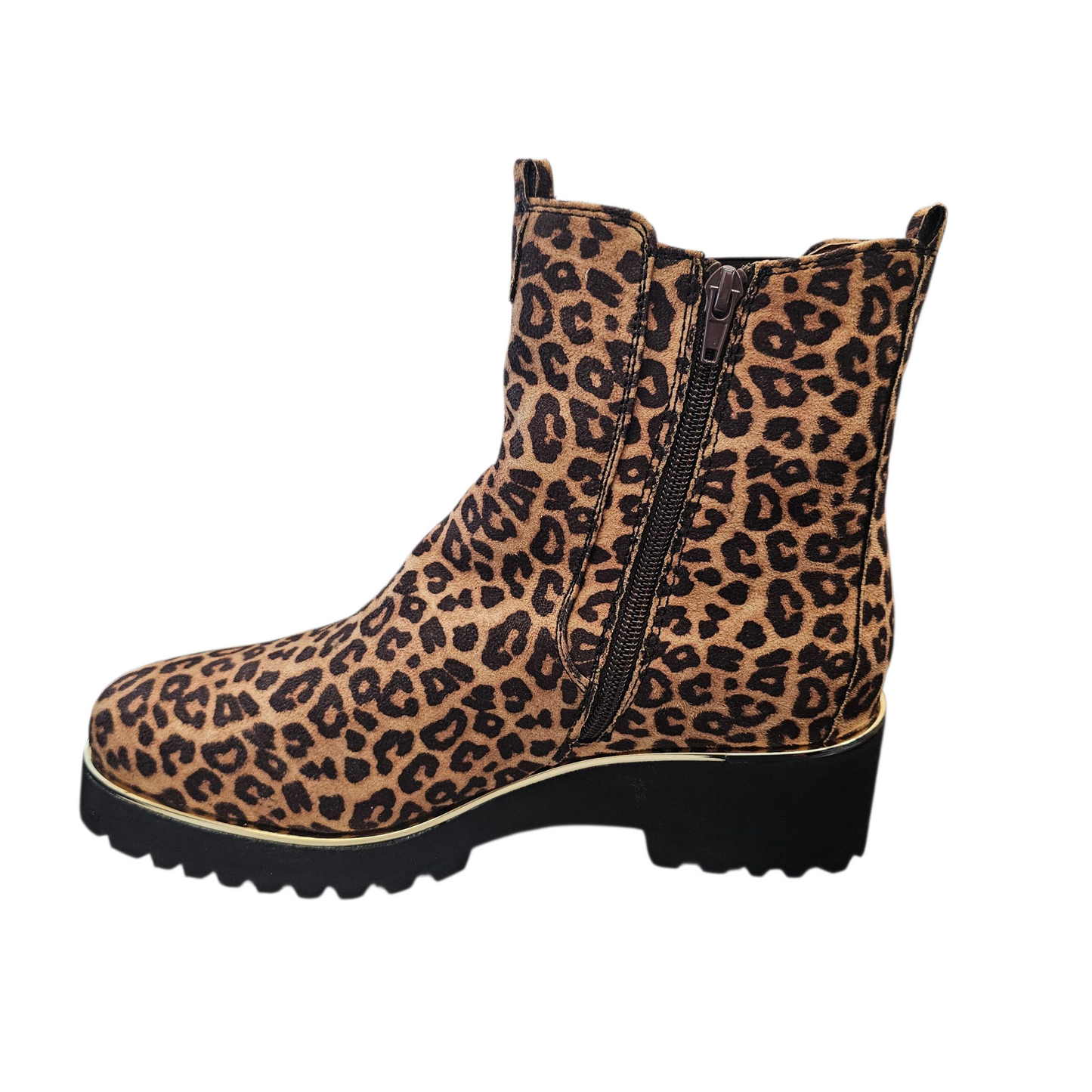 Lunar Nakita Ocelot Ankle Boots