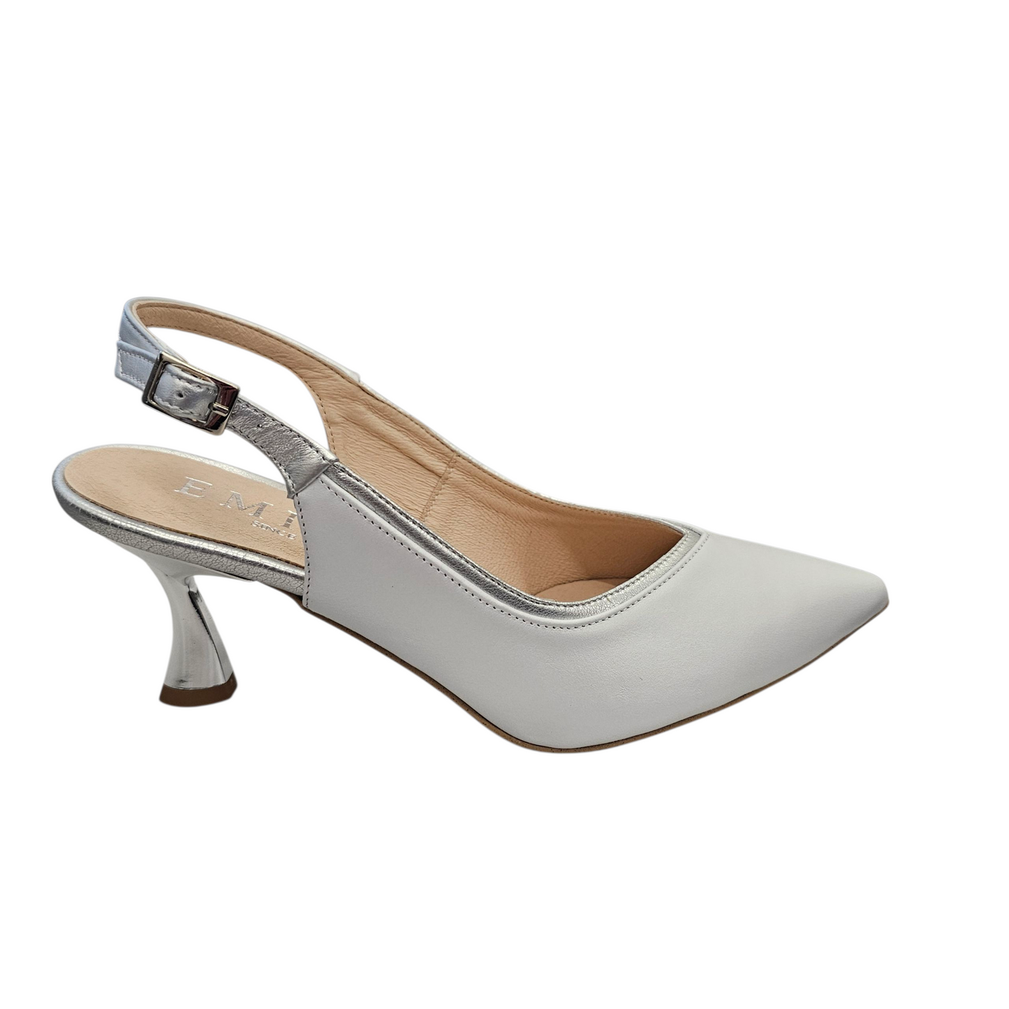 Emis S8414/082 White Dress Shoes