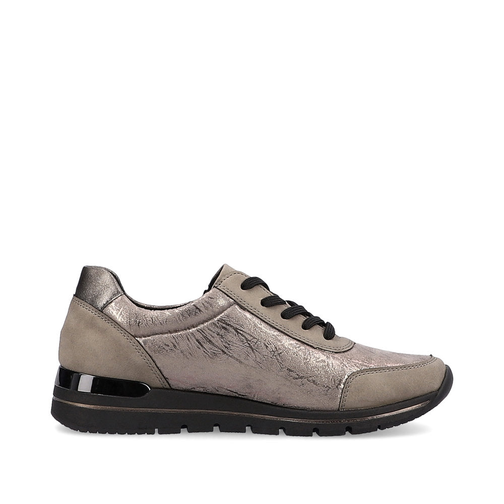Remonte R6700-43 Soraya Mouse/Grey Metallic Casual Shoes