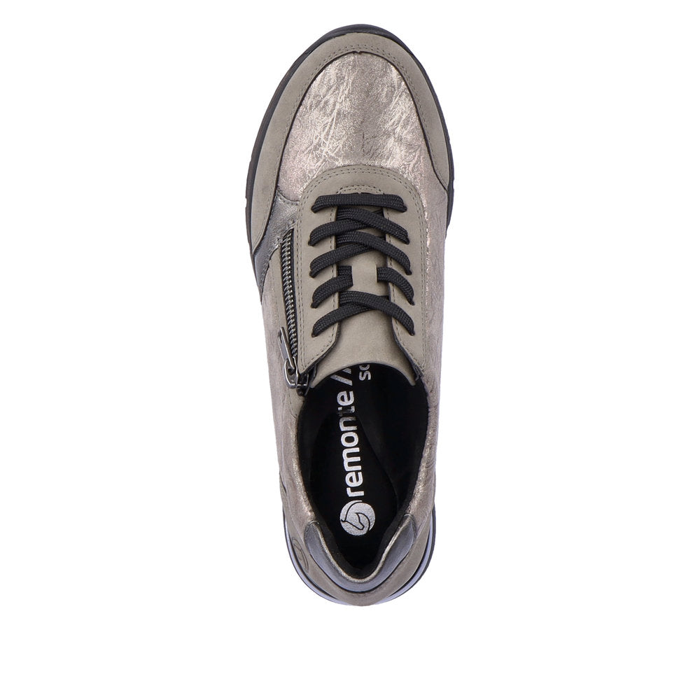Remonte R6700-43 Soraya Mouse/Grey Metallic Casual Shoes