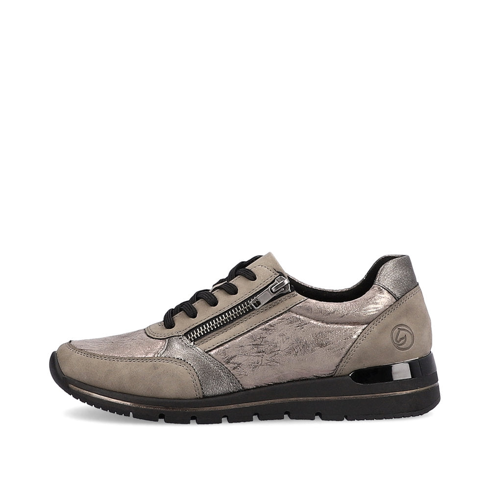 Remonte R6700-43 Soraya Mouse/Grey Metallic Casual Shoes
