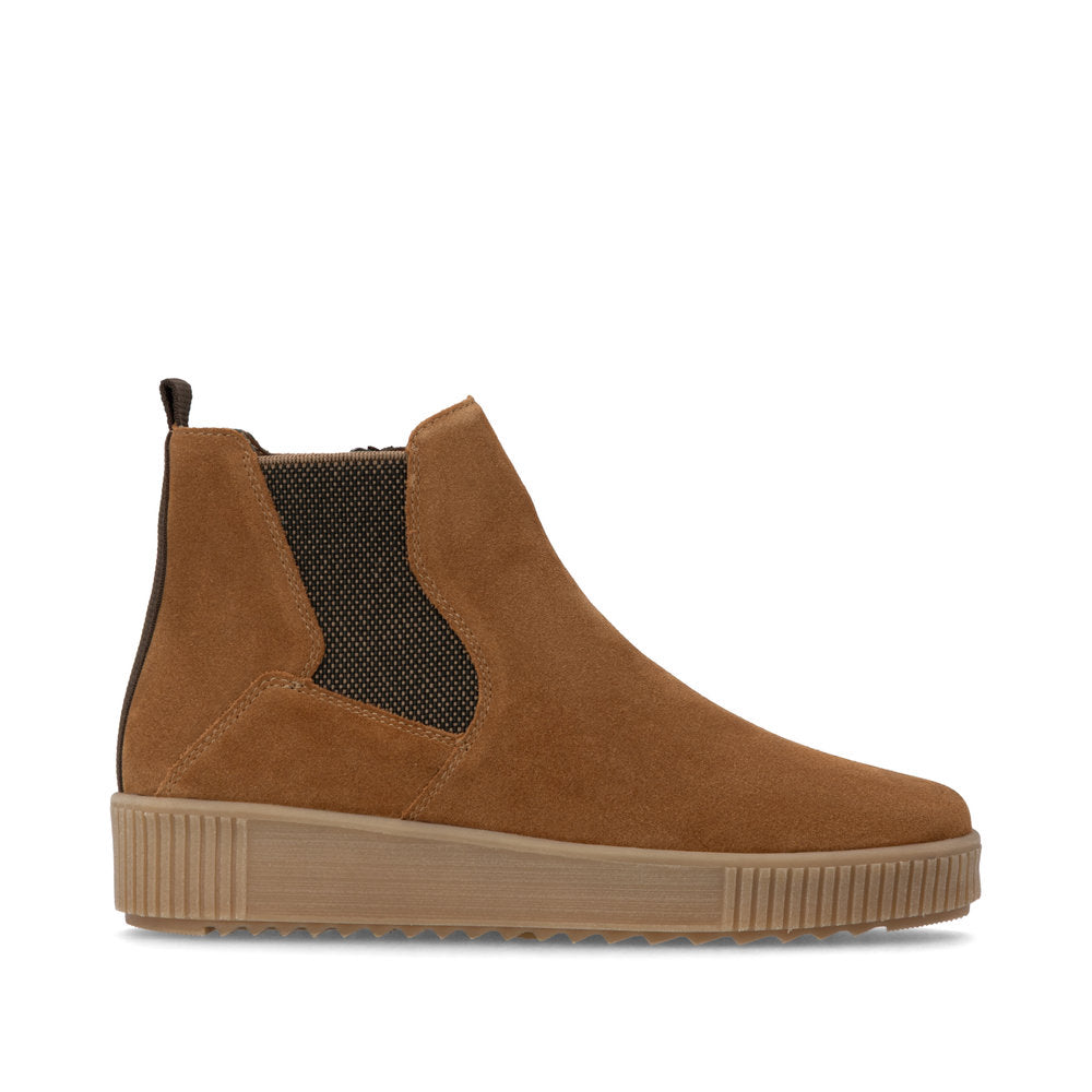 Remonte R7994-26 Brown Combination Mid Height Boots