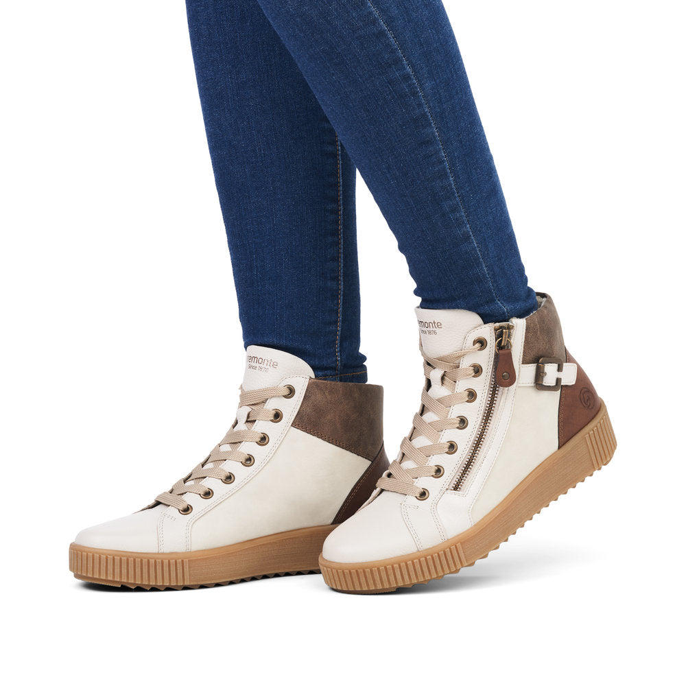 Remonte R7997-80 Gesa Off White Boots