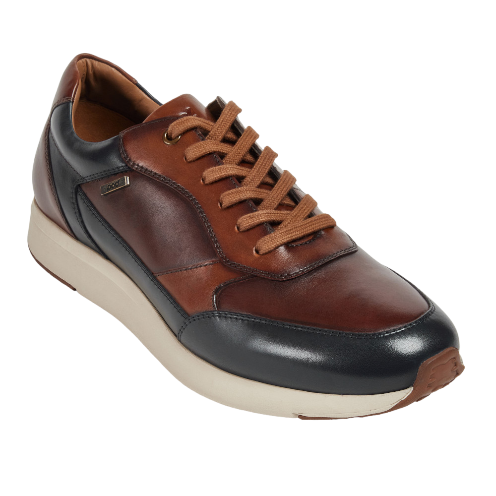 Pod Rainer Brown/Navy Trainers