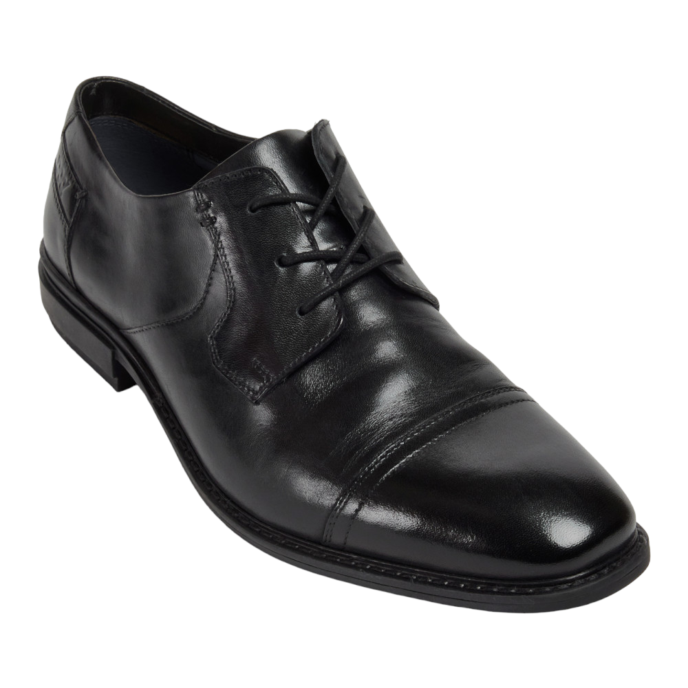 Pod Savage Black Formal Shoes