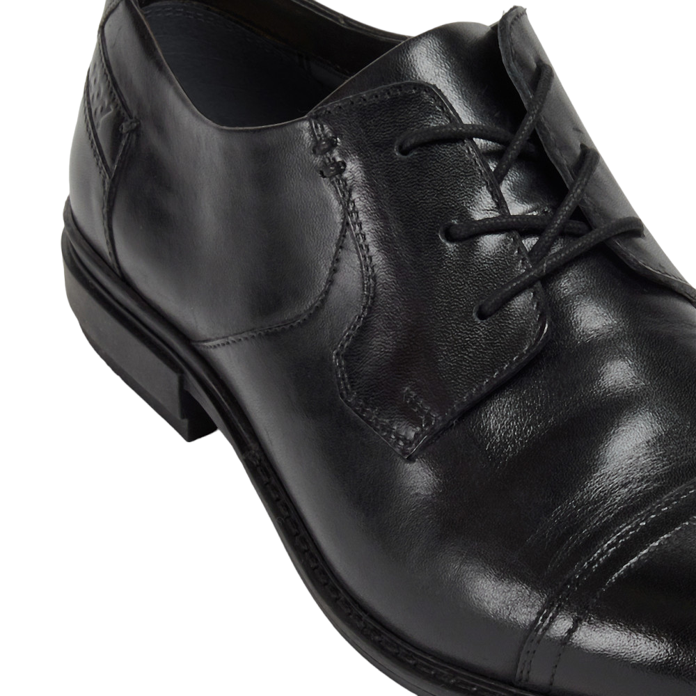 Pod Savage Black Formal Shoes