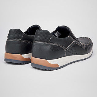 Pod Sean Navy Slip On Shoes