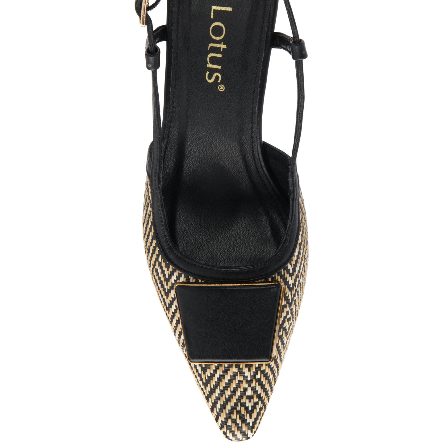 Lotus Solange Black Shoe
