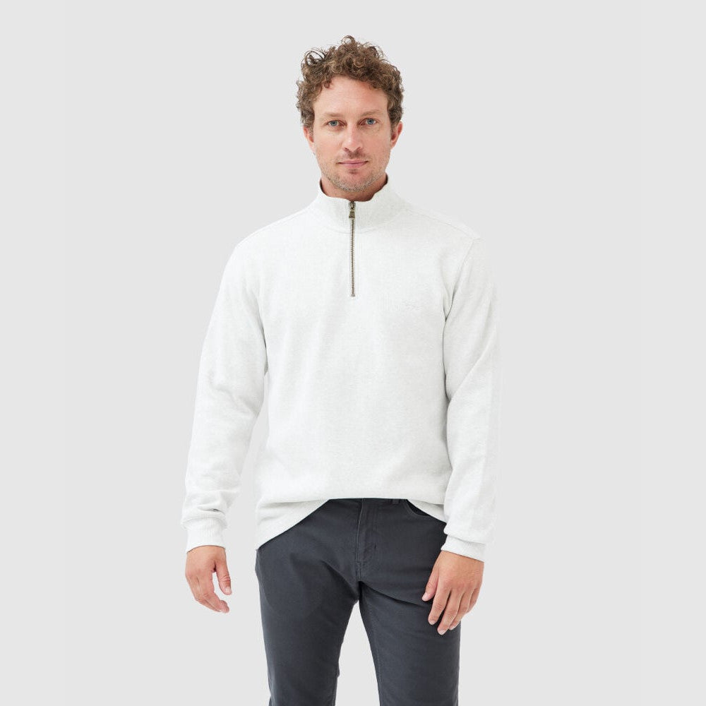 Rodd & Gunn Alton Ave Ice Grey Marle Sweatshirt