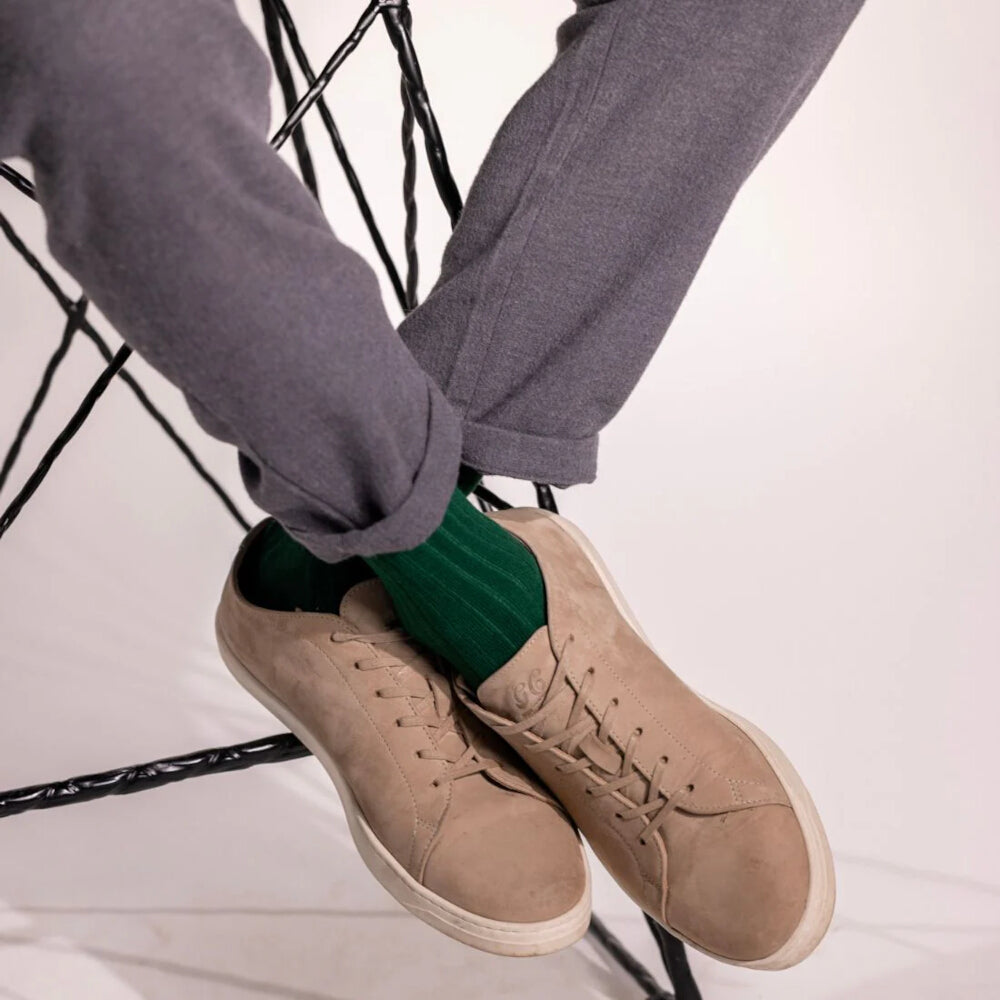 Swole Panda Racing Green Socks