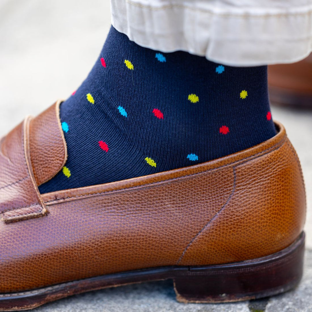 Swole Panda Multi Spotted Socks