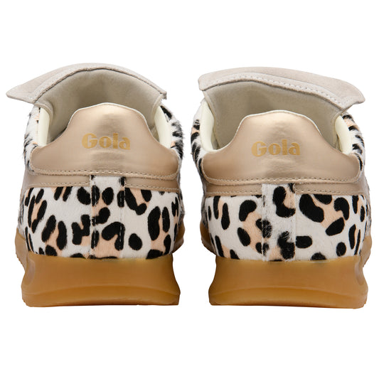 Gola Stadium ’86 Sahara Snow Leopard/Gold Trainers