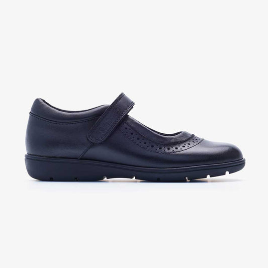 Term Star Black School Shoes
