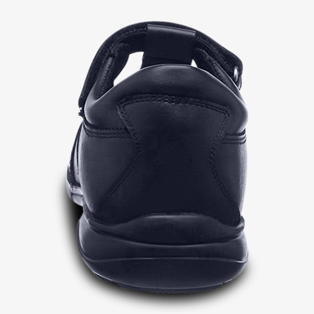 Term Janine Black School Shoes
