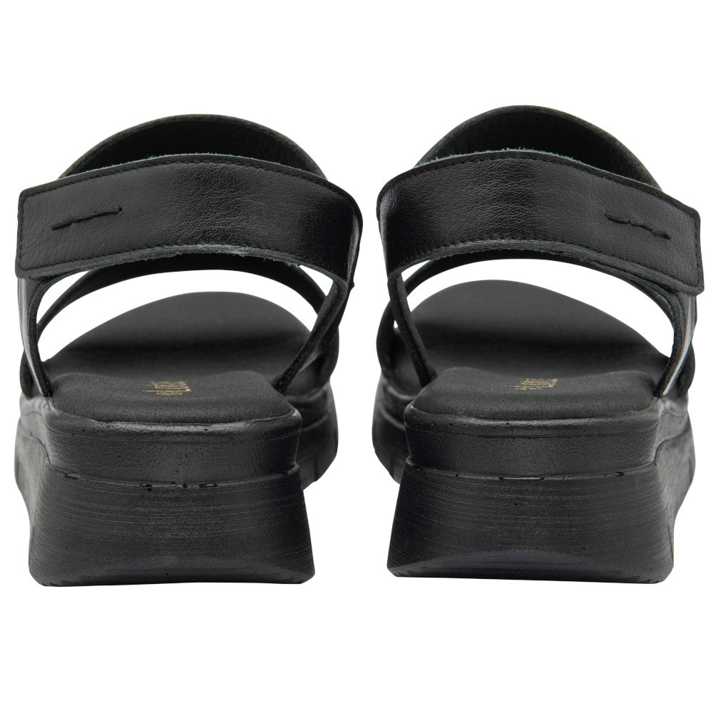 Lotus Facchini Black Sandals