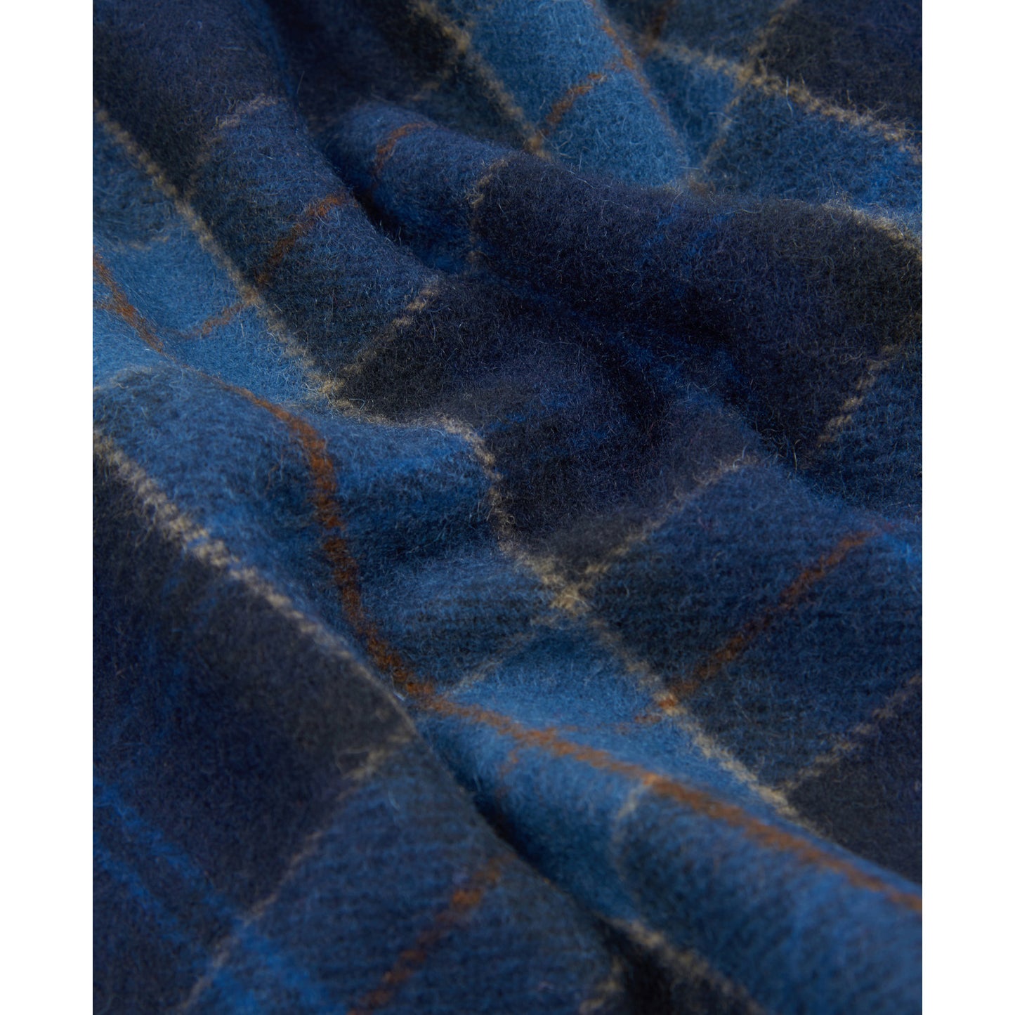 Barbour Tartan Lambswool Midnight Scarf