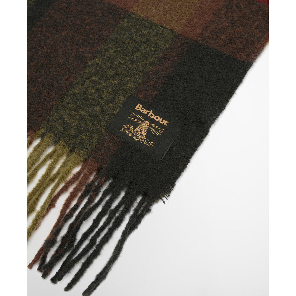 Barbour Westerdale Olive Scarf