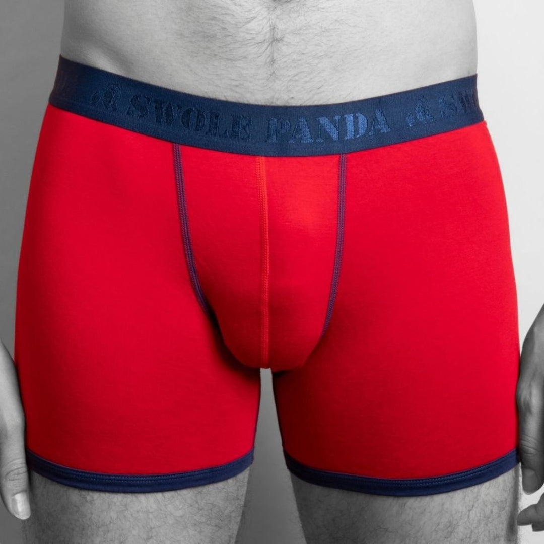 Swole Panda Red / Heart Boxers Twin Pack