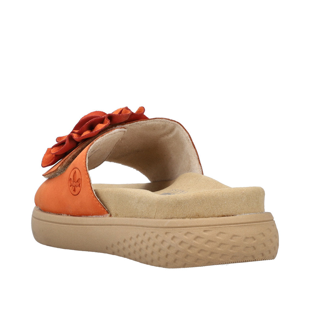 Rieker V1562-38 Pumpkin Sandals