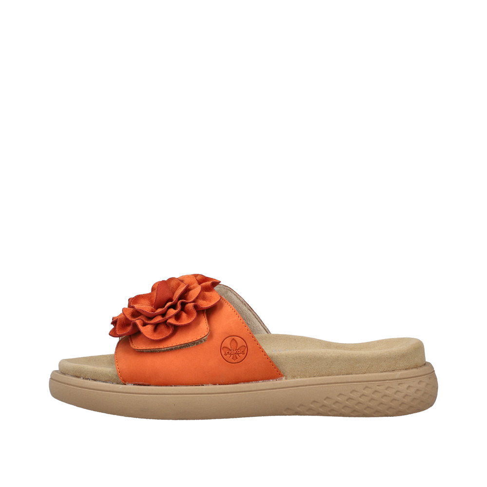 Rieker V1562-38 Pumpkin Sandals