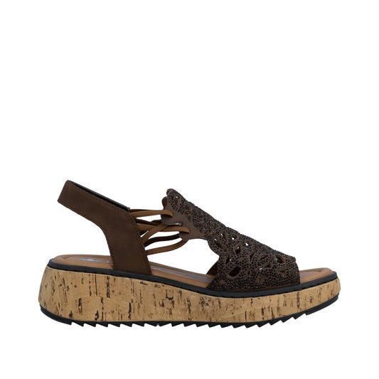 Rieker V1765-24 Brown Sandals