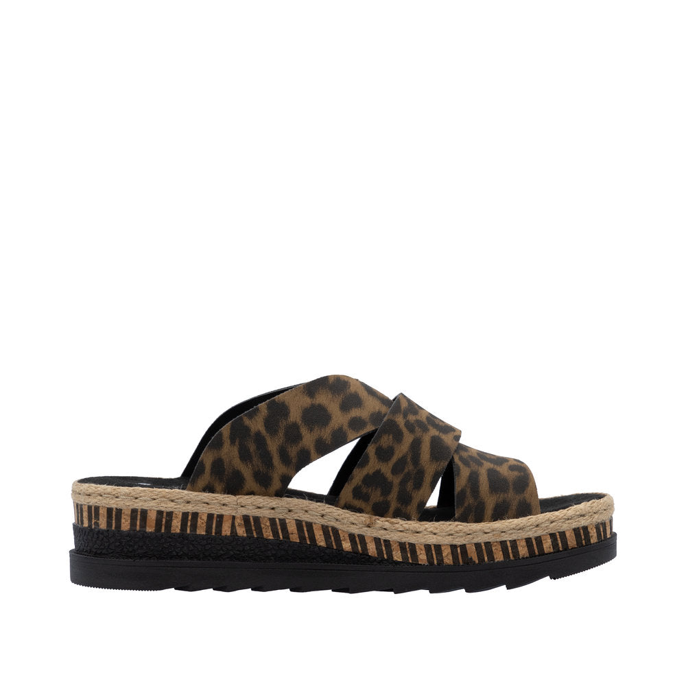 Rieker V7989-90 Brown Sandals