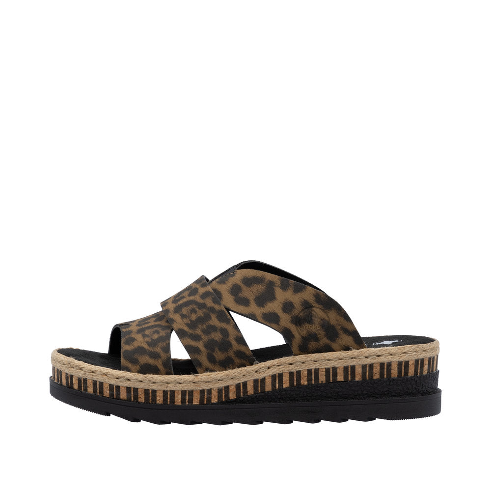 Rieker V7989-90 Brown Sandals