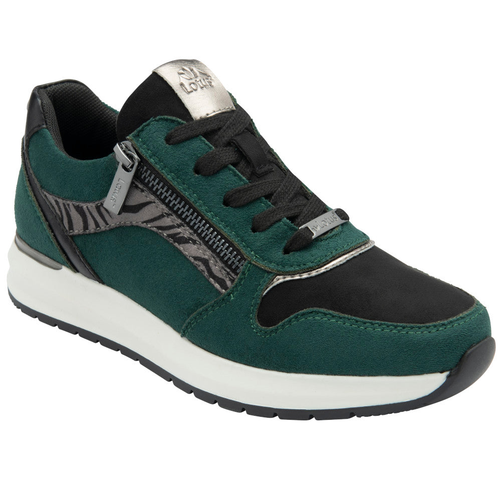 Lotus Venus Green/Black Trainers
