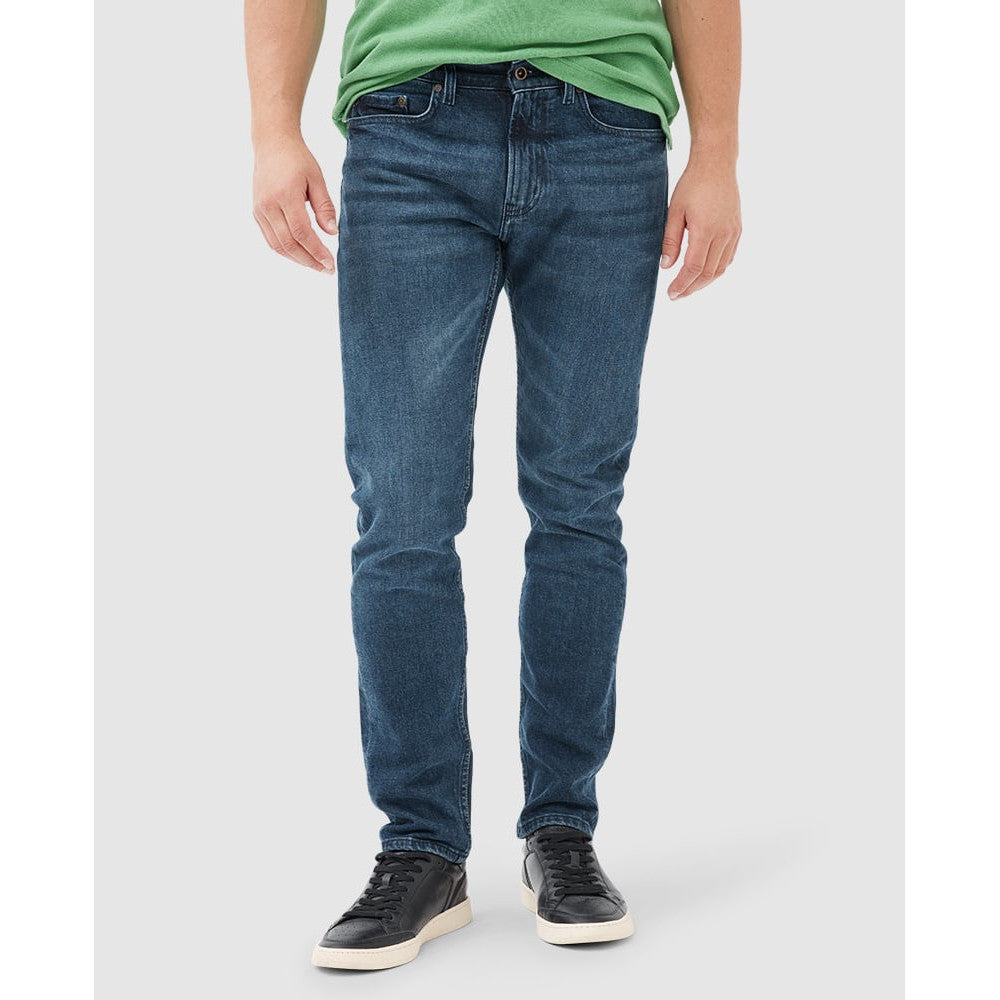 Rodd & Gunn Owaka Straight True Blue Italian Denim Jeans