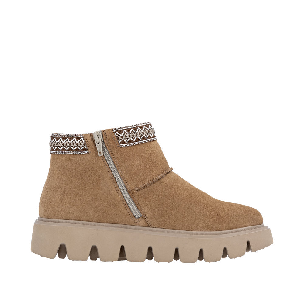 Rieker W2074-24 Beige Boots