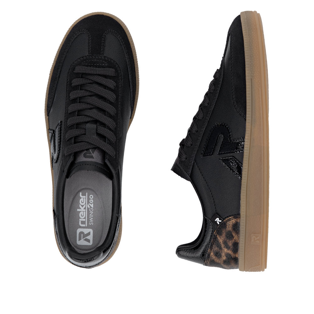 Rieker W2200-03 Black Trainers
