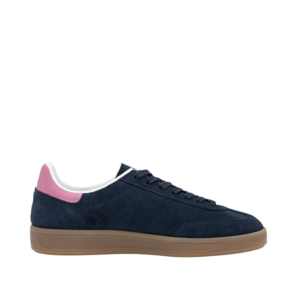 Rieker W2200-15 Navy Pink Trainers