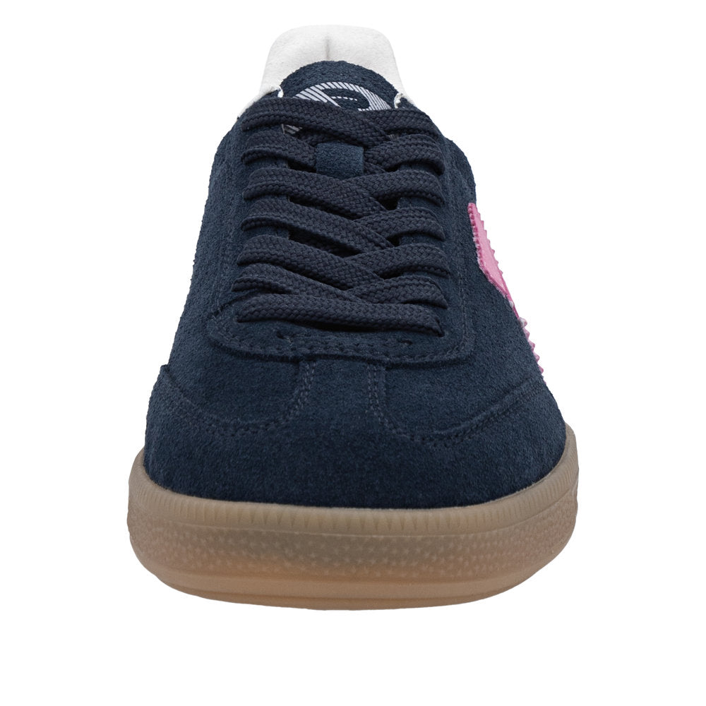 Rieker W2200-15 Navy Pink Trainers