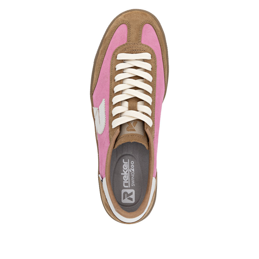 Rieker W2200-32 Pink Trainers