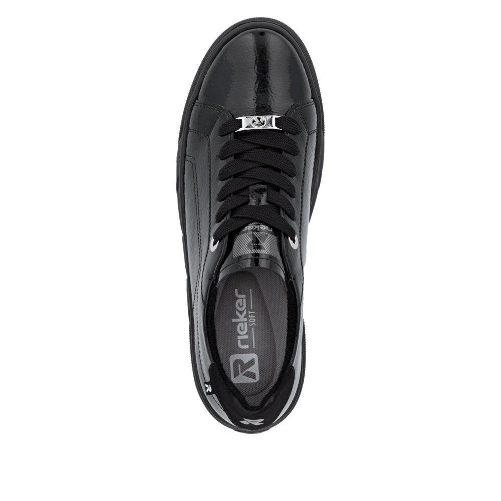 Rieker W2601-00 Black Trainers