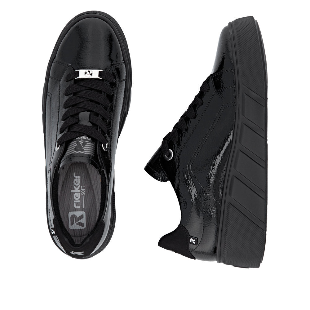 Rieker W2601-00 Black Trainers