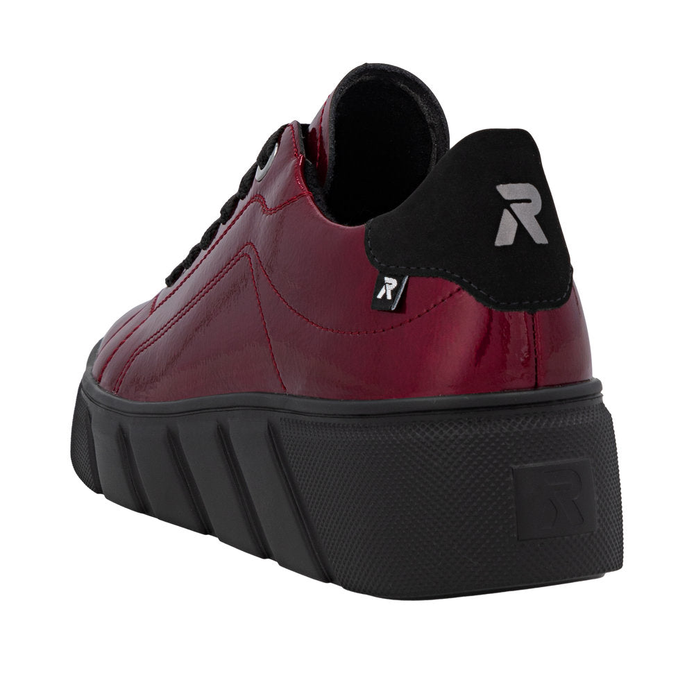 Rieker W2601-35 Cherry Red Trainers