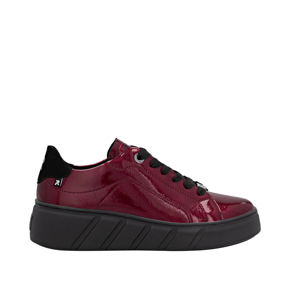 Rieker W2601-35 Cherry Red Trainers