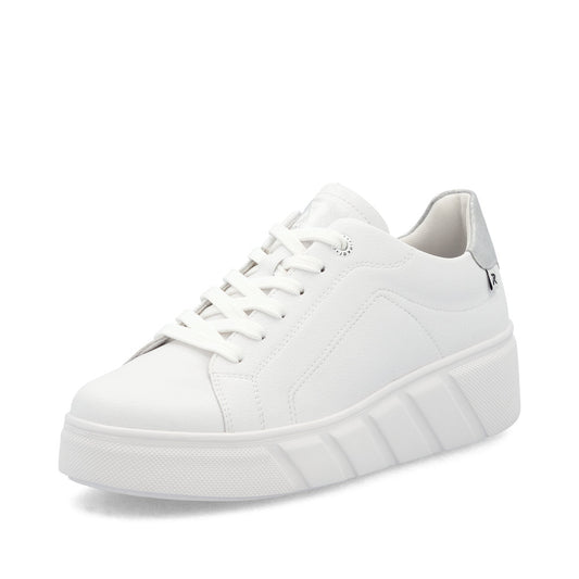 Rieker W2601-80 White Trainers