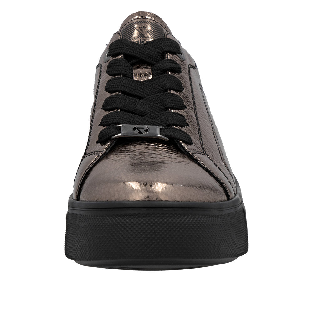 Rieker W2601-91 Antique Black Casual Shoes